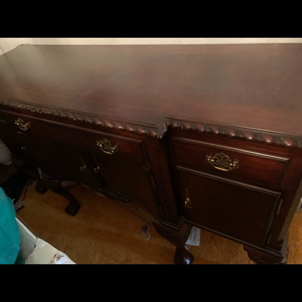 Real cherry wood buffet
